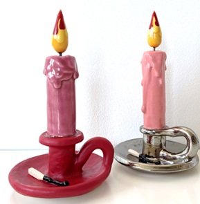 Eternal Candle Silver pink