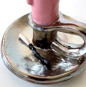 Eternal Candle Silver pink