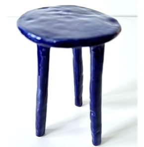 Mini tafel L Blauw
