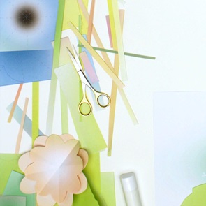 Paper flowers Spring