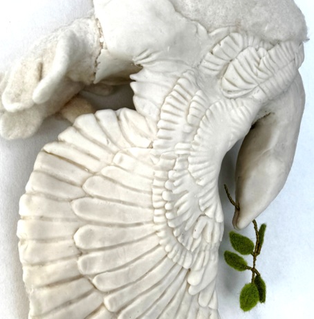 Dove of peace- not in my backyard