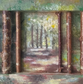 Walk in the woods kunstwerk