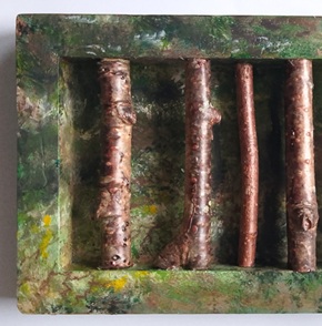 Walk in the woods kunstwerk