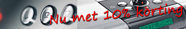 Tijdelijk 10% korting op Jura volautomaten