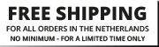 Free Shipping Netherlands