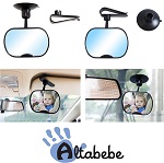 Binnenspiegel auto Altabebe met clip en zuipnap