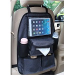 Auto organizer met tissue- & tablethouder - Altabebe - Grijs