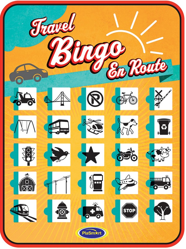 Autobingo reisspel Travel Bingo