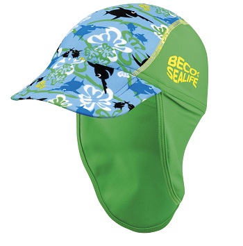 Zonnepet baby Beco Sealife blauw/groen