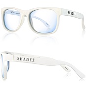 Beeldschermbril - Gamebril kind Shadez - Blue Light - Wit