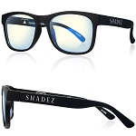 Beeldschermbril voor kinderen Shadez - Blue Light - Zwart