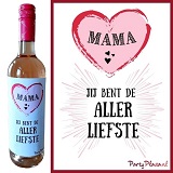 Wijnetiket - Mama jij bent de Allerliefste