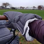 Handwarmers - Set van 2 Altabebe Polar grijs/wit