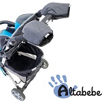 Handwarmers - Set van 2 Altabebe Alpin grijs/zwart