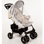 Insectennet buggy & kinderwagen Universeel - Altabebe - Wit