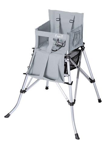 Kinderstoel opvouwbaar One2Stay 2.0 Silver Metallic