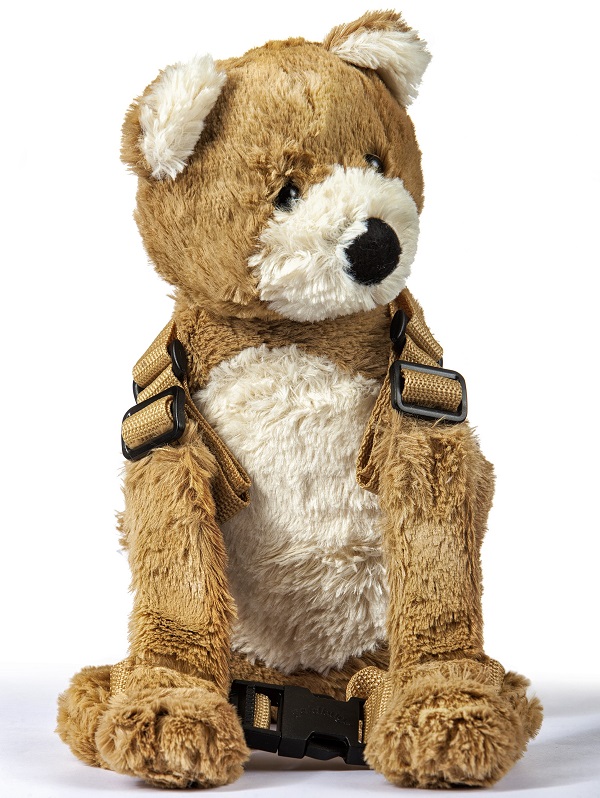 Kindertuigje met looplijn Harness Buddy - Beer