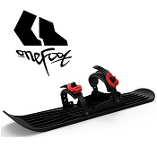 Mini Ski / Mini Snowboard Onefoot Miniski zwart/rood