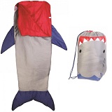 Slaapzak kind 140 x 60 cm Kinderslaapzak Haai