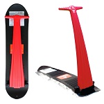 Sneeuwstep opvouwbaar Boyz Toys rood