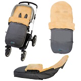 Voetenzak Bugaboo / Joolz Altabebe Lamsvacht grijs 6-36 mnd