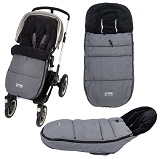 Voetenzak Bugaboo / Joolz Altabebe Alpin grijs/zwart 6-36 mnd