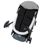 Baby voetenzak universeel Altabebe Active zwart 0-12 mnd
