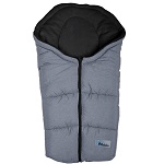 Baby voetenzak universeel Altabebe Alpin grijs/zwart 0-12 mnd
