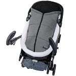 Baby voetenzak universeel Altabebe Alpin grijs/zwart 0-12 mnd