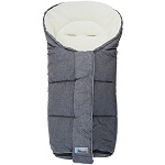 Voetenzak universeel Altabebe Alpin grijs/wit 6-36 mnd