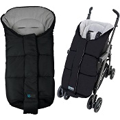Voetenzak buggy universeel Altabebe Nordic zwart 6-36 mnd