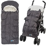 Voetenzak buggy universeel Altabebe Polar XL grijs/wit 6-36 mnd