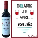 Wijnetiket - Drank je wel voor alles