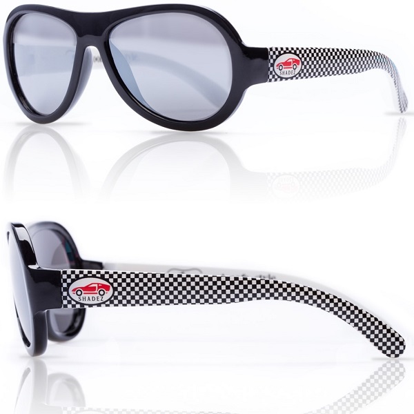 Shadez Designer UV zonnebril Rapid Racer Black - Maat 3-7 jr