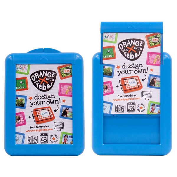 Broodtrommel voor kinderen Orange Rebel - Blauw