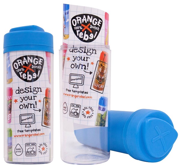 Drinkbeker voor kinderen Orange Rebel - Blauw