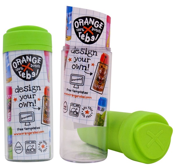 Drinkbeker voor kinderen Orange Rebel - Lime groen