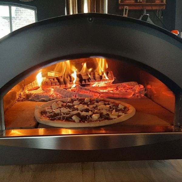 Mini pizzaoven kopen Draagbare pizza houtoven buiten Hout of Gas
