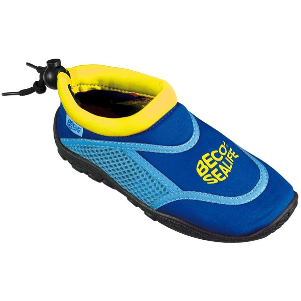 Waterschoenen anti-slip Beco Sealife blauw