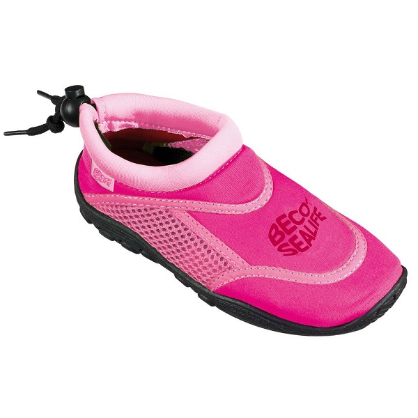 Waterschoenen anti-slip Beco Sealife roze