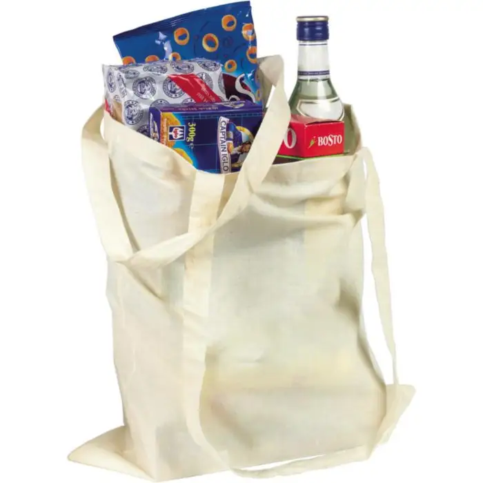 katoenen tas met boodschappen