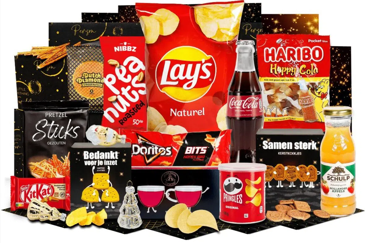 kerstpakket met lekkers