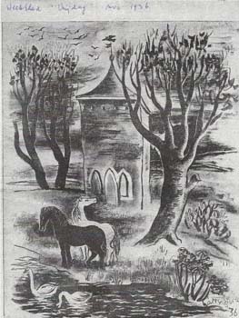 Prent in weekblad Vrijdag (nov. 1936): Toren