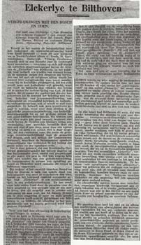 Artikel in Noord-Brabants Dagblad (07.09.'37): uitvoering Elkerlyc