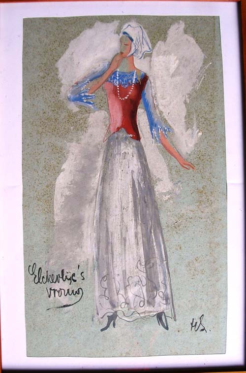 Elckerlijc''s  vrouw