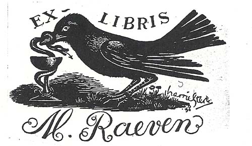 Ex-Libris M. Raeven