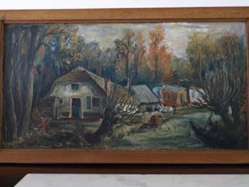 Boerderij met woonwagenkamp