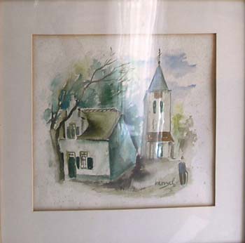 Broederschapshuisjes en Torenpleinkerk