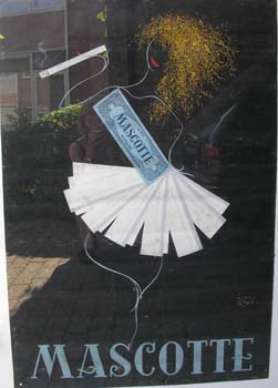 Ontwerp Mascotteaffiche (vh dansschool Zeegers, Utrecht)