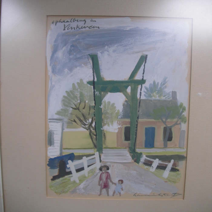 Ophaalbrug in Vinkeveen